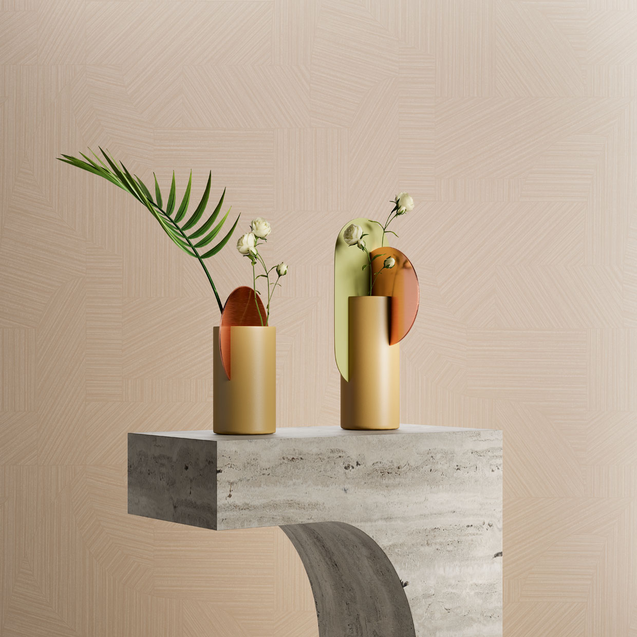 Обои Loymina Terra Marquetry TER1 002 10,05×1 фото в интерьере